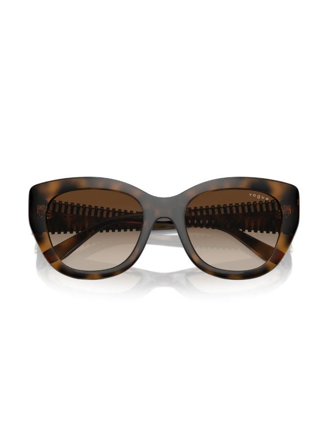 Vogue Women Full Rim Butterfly Sunglasses 0VO5567S 52 - Image 5