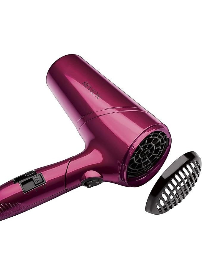 Revlon Frizz Fighter Hair Dryer, 2200 Watts, 2 speed and 3 heat setting, folding handle. Cool shot button. Pink 22.5 x 10 x 27cm - Image 3