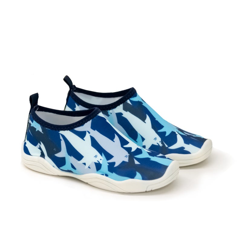New Children''s Tracing Shoes Soft Sole Breathable Beach Shoes Diving Shoes Outdoor Wading Non-slip Anti-cut Barefoot Swimming Shoes - Image 1
