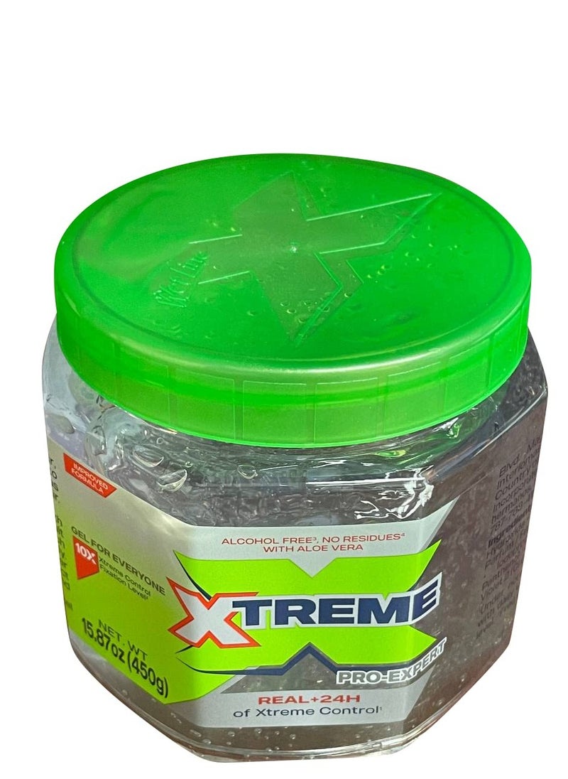 XTREME Wetline Xtreme Pro-Expert Styling Gel 15.87 Ounce (450g) (Pack of 1)  - Image 1