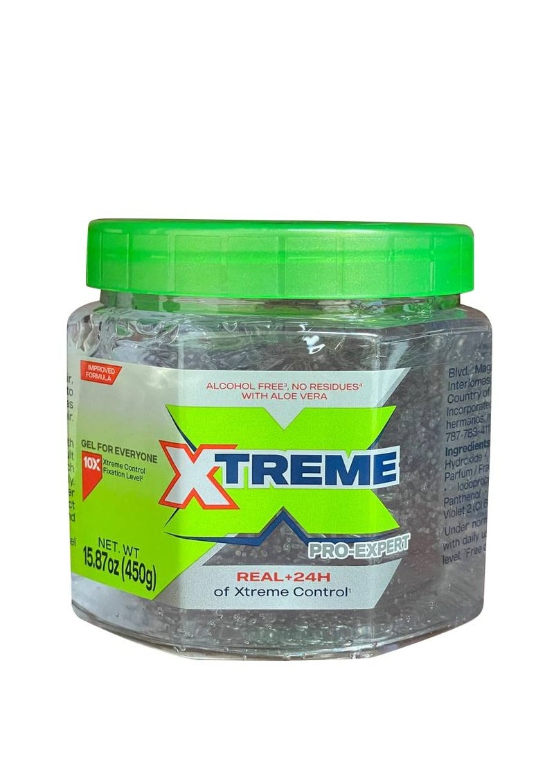 XTREME Wetline Xtreme Pro-Expert Styling Gel 15.87 Ounce (450g) (Pack of 1)  - Image 4
