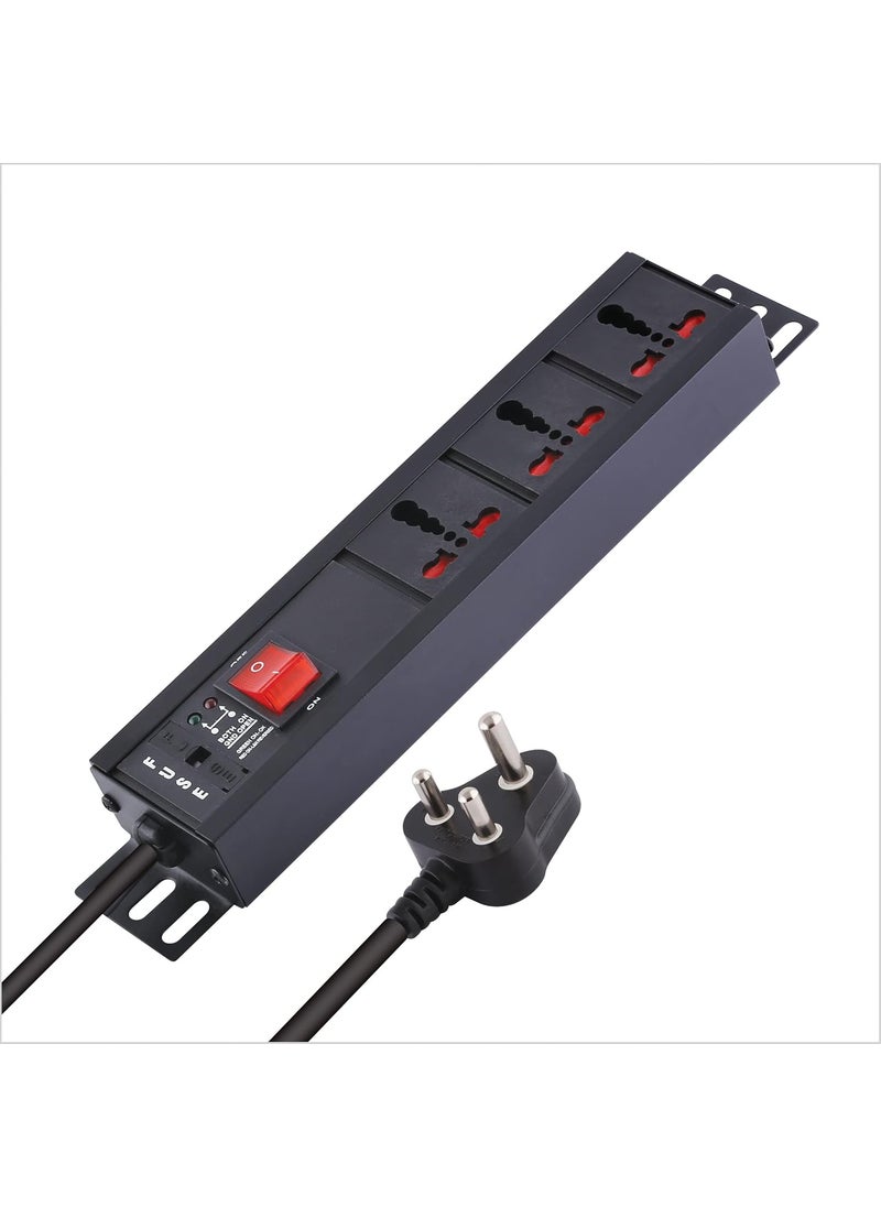 MX MX Extension Board 3 Outlet 3000W 15 AMP Socket 3 Socket 15 amp Spike Protector 15 MTR  - Image 1