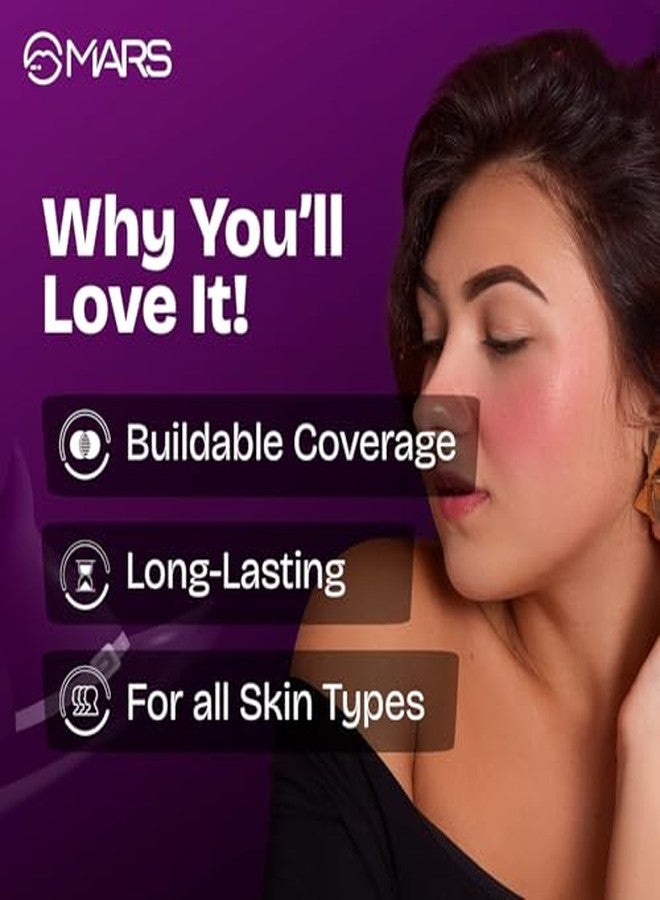 MARS Dark Magic pH Blush for Face Makeup - 3g | Highly Pigmented & Long-Lasting | Dewy Finish & Buildable Coverage | Silky Smooth Texture | Suitable for All Skin Tones - Image 4