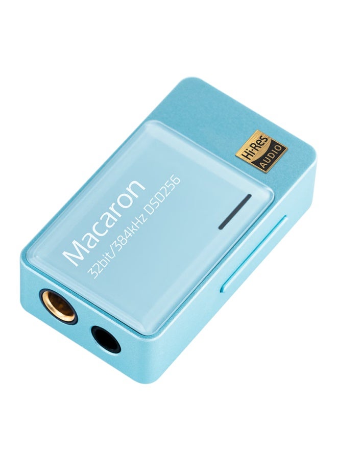 Ibasso Macaron Balanced Decoding Earphone Amplifier 4.4 Balanced 3.5 Type-C Replaceable Cable Hifi Portable Android Computer Tail Adapter Home Lake Blue