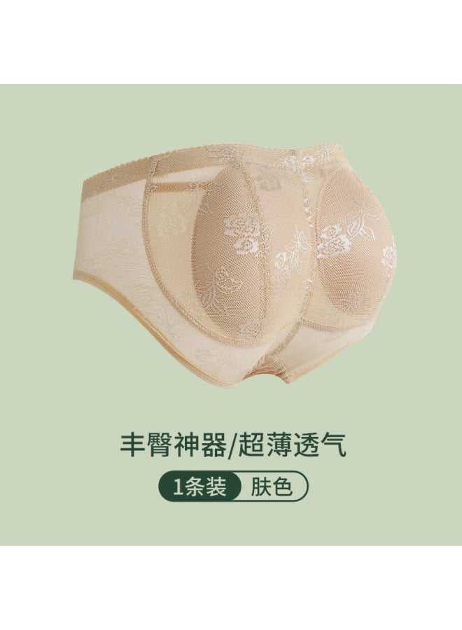 Fake Lifting Underwear, Peach Pads Lifting Pants Lifting Pants, Women's Briefs, Body Shaping, Low Waist, Breathable Enlargement