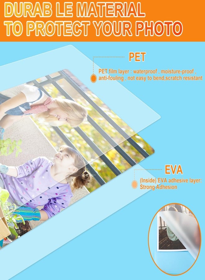 CAREGY Thermal Laminating Pouches, 300 Pack Laminating Sheets, 3 Mil, 9 x 11.5 Inches Lamination Sheet Paper for Laminator, Clear, Letter Size, Office and School Supplies - Image 2