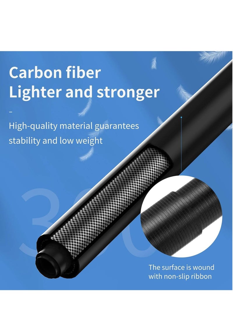 تيليسن عصا سيلفي TELESIN بطول 106 بوصة (ترقية 2.7 متر) من ألياف الكربون قابلة للتمديد باليد لـ GoPro Max Hero 11 10 9 8 7 6 5، DJI Action 3، Insta360 X3، ONE X2 وغيرها من كاميرات الحركة - Image 3