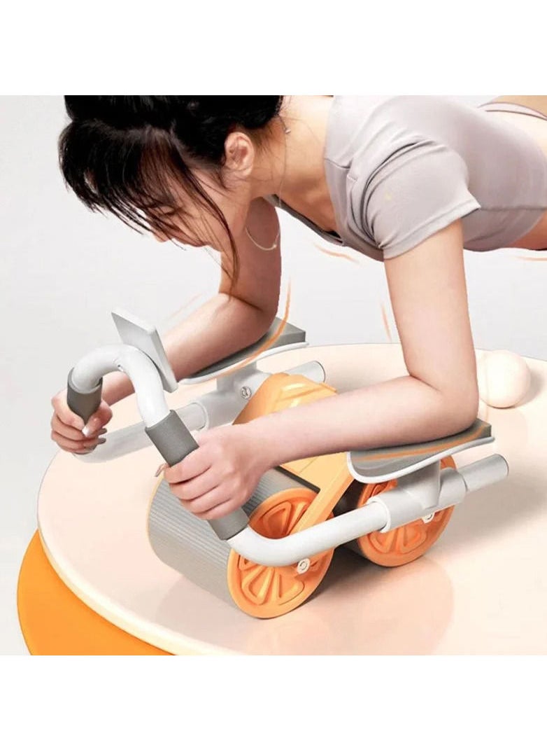 Spall - 2 Ans 1 Smart AB Wheel Built In Chip Accurate Recording Automatic Rebound Abs Workout Equipment Good Stability Free Thickened Pads Not Hurting The Knees - Image 1
