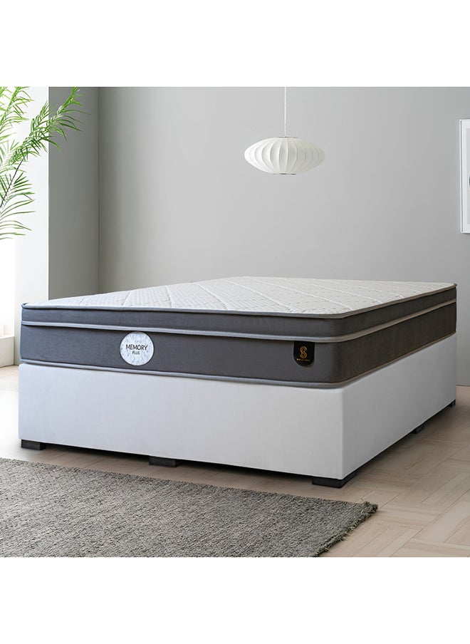 Bed and Mattress Zone Memory Plus Euro Top Pocket Spring Mattress 160x200 Queen Size  - Image 2