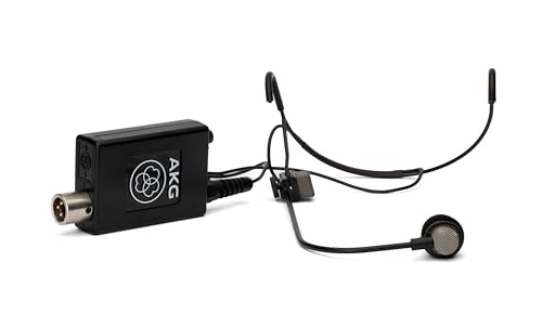 AKG Pro Audio CM311 XLR Reference HeadWorn Condenser Microphone with XLR Connector Black