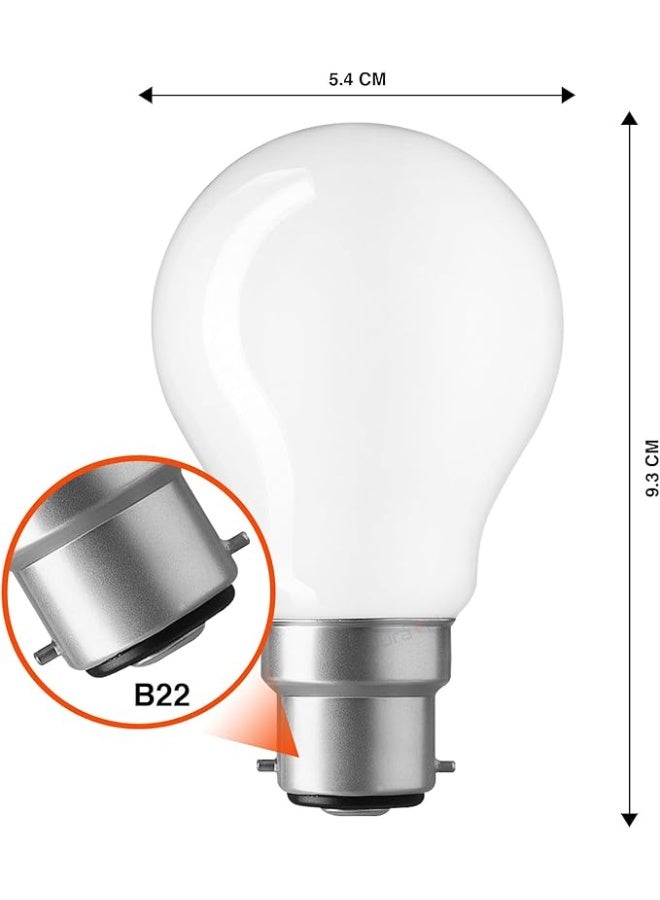 درافل مصباح دورافيل 60 واط B22، أبيض دافئ، قاعدة حربة، إضاءة منزلية موفرة للطاقة - Image 3