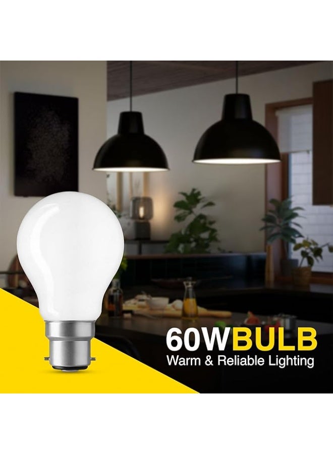 درافل مصباح دورافيل 60 واط B22، أبيض دافئ، قاعدة حربة، إضاءة منزلية موفرة للطاقة - Image 4