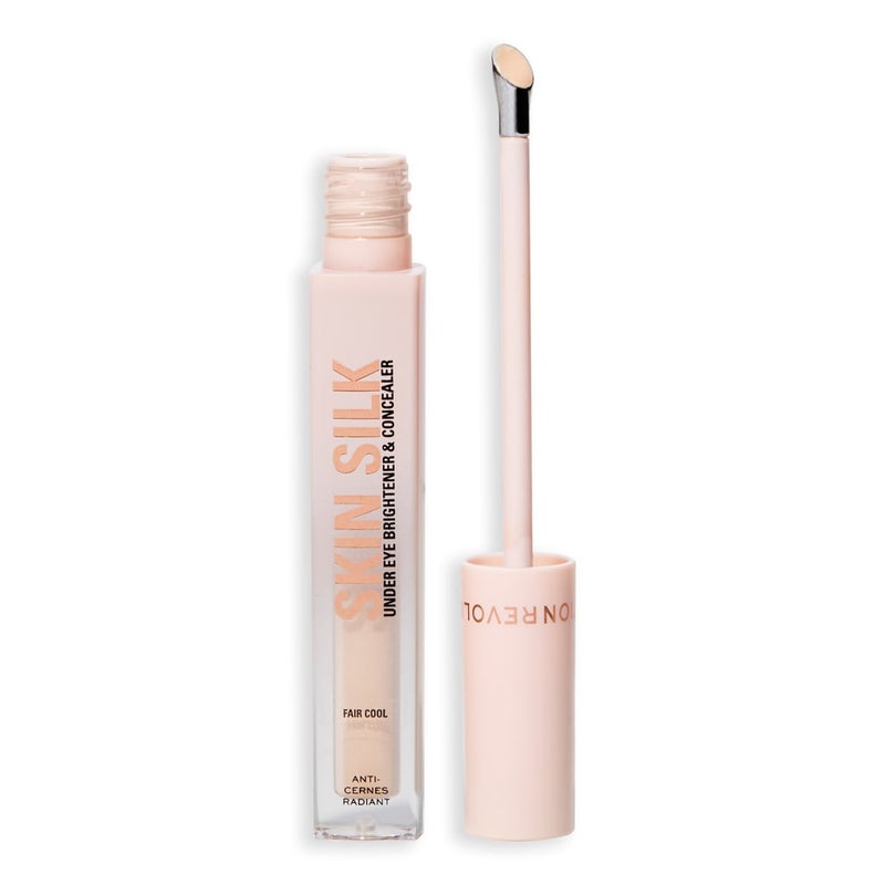 Revolution Skin Silk Radiant Serum Under-Eye Brightener & Concealer – Fair Cool - Image 1