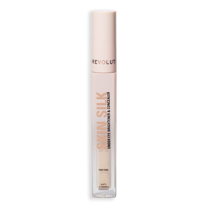 Revolution Skin Silk Radiant Serum Under-Eye Brightener & Concealer – Fair Cool - Image 2