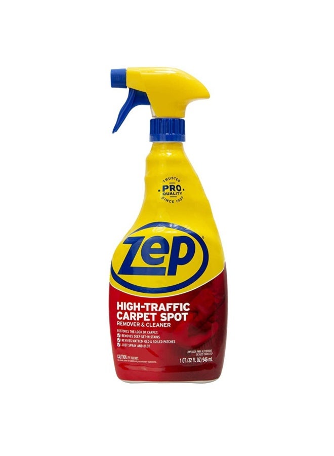 Zep High Traffic Carpet Spot Remover and Cleaner Spray 946 ml ZUHTC32 - Image 1