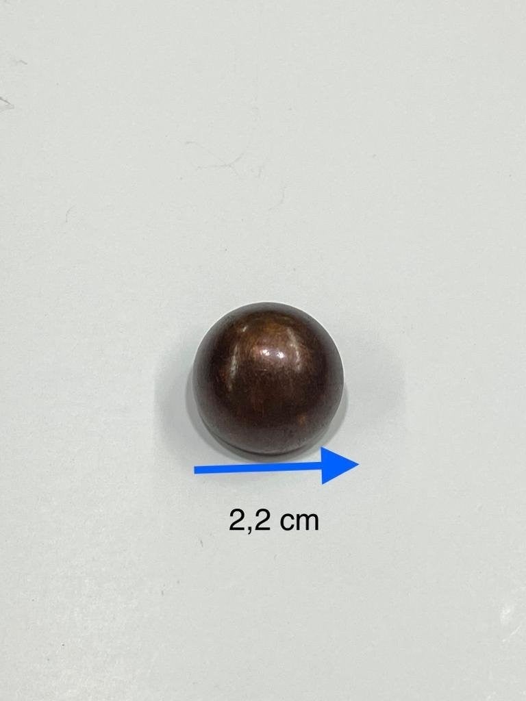 Karan Tuhafiye Coat Jacket Trench Coat Button Domed Special Coating Matte Copper Antique 6 Piece Set 2.2 cm - Image 1