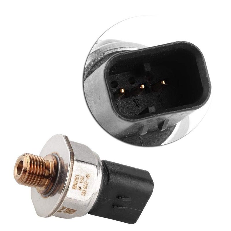 Aramox Fuel Rail Pressure Sensor, Car Pressure Sensor fit for C13 C15 C16 OEM 284-2728 13145690 - Image 5