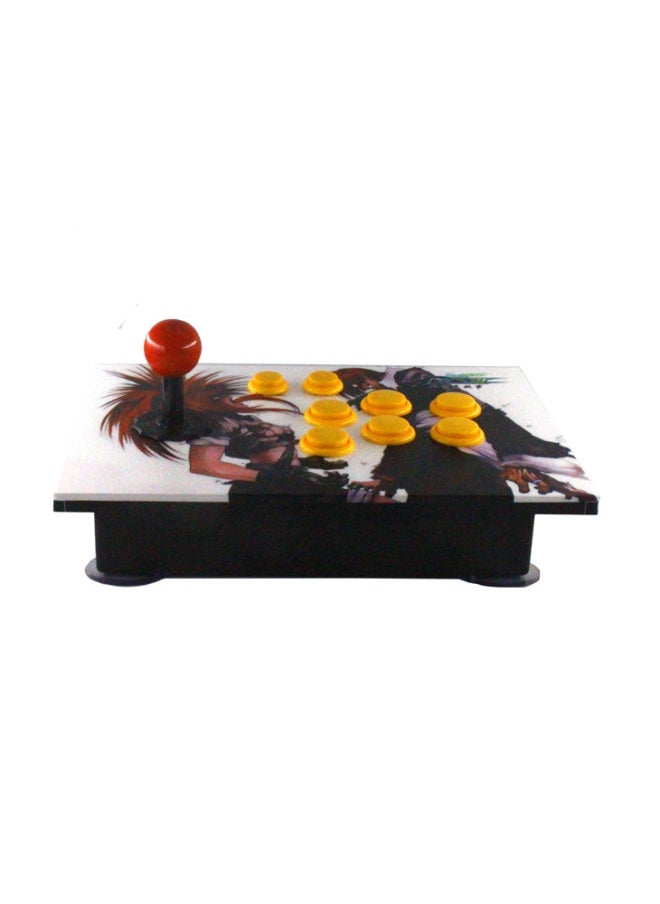 General Rocker Tilt Arcade Rocker USB No Delay Street Fighter Computer Gamepad-Product Color:02 Six-key Sketch  - Image 3
