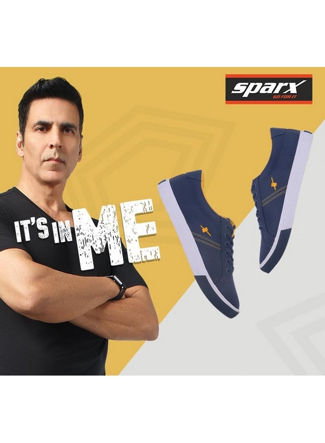 Sparx Mens SM 671 | Stylish, Comfortable | Blue Sneaker - 6 UK (SM 671) - Image 5