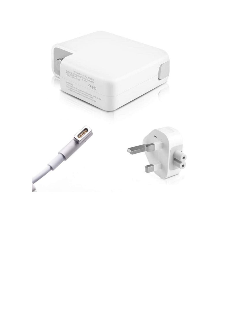 شاحن محول طاقة تيار متردد بديل بقدرة 45 وات على شكل حرف L متوافق مع جهاز MacBook Air 11 مقاس 13 بوصة قبل منتصف عام 2012 14.5 فولت 3.1 أمبير - Image 2