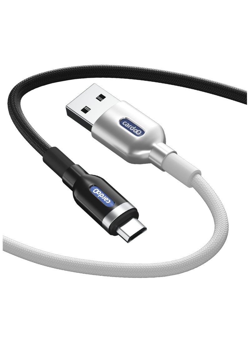 cardoo كابل USB A إلى micro USB 2م أسود - Image 1