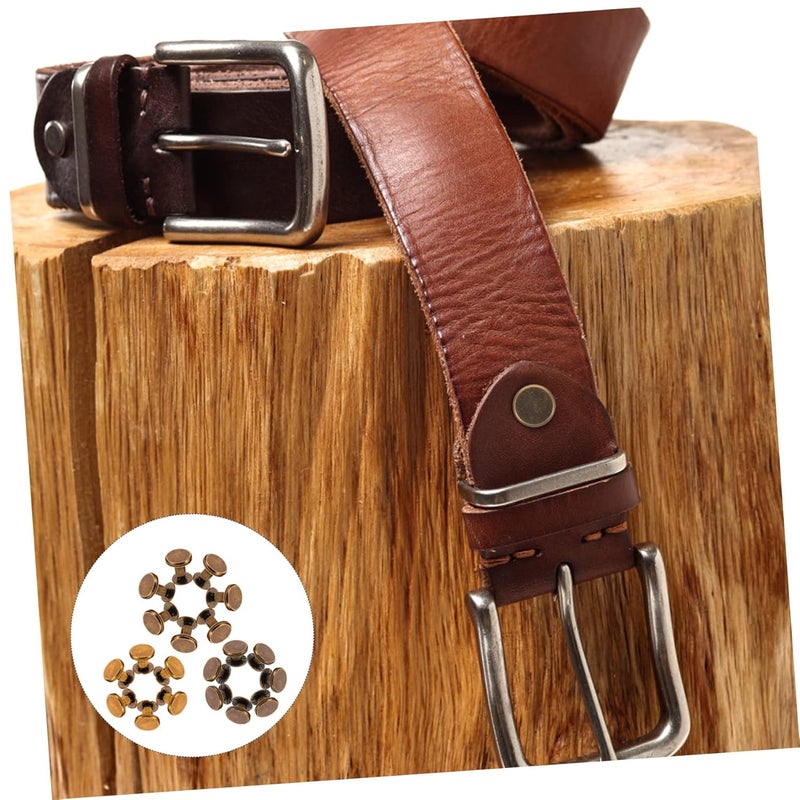 مجموعة براغي نحاسية متنوعة لأعمال الحرف اليدوية وتجميع القصاصات وتجليد الجلود - Image 5