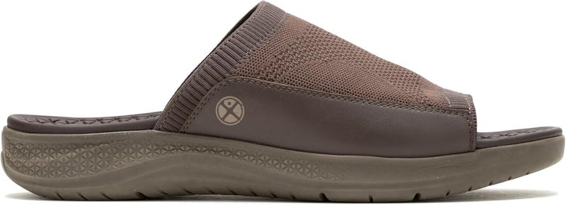 Hush Puppies صنادل سلايد بني قابلة للسحب - Image 3