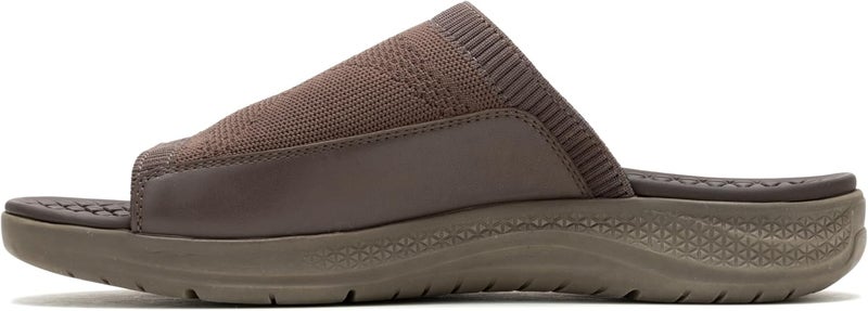 Hush Puppies صنادل سلايد بني قابلة للسحب - Image 2