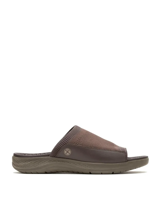 هاش بابيز Brown Pull-On Slide Sandals