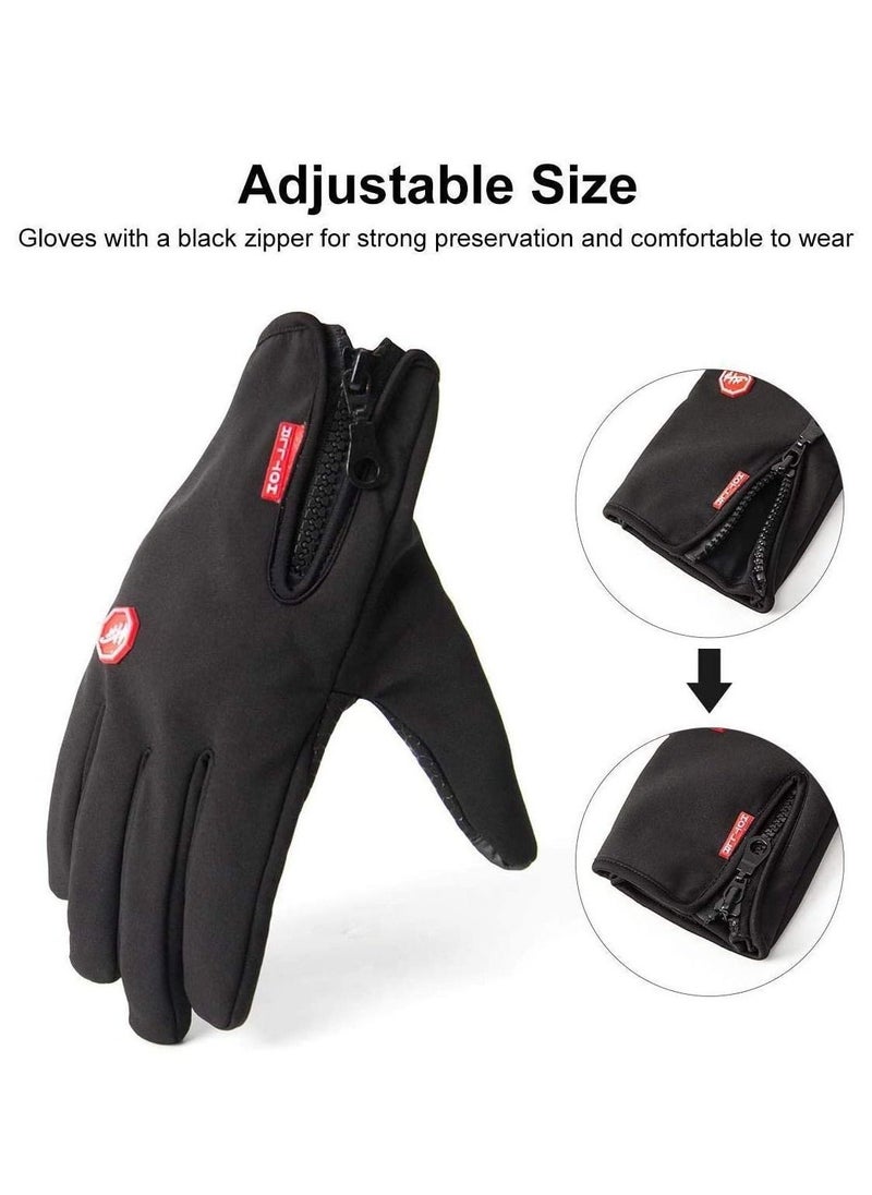 Generic Winter Touch Screen Warm Gloves for Cycling Amazing Thermal Premium Windproof Outdoor Sports Bike Glove Bicycle Padded - Image 5