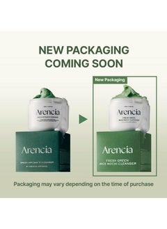 arencia Arencia Korean Rice Mochi Face Cleanser - Face Mask, Foaming Cleanser, Gentle Scrub All in One - Deep Cleansing, Moisturizing, Pore Minimizing, Removing Blackhead- with Rice Water & Green Tea, Mugwort  - Image 2