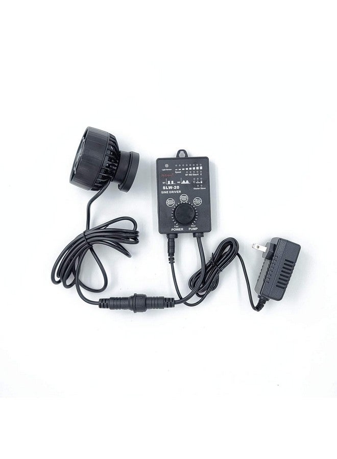 Jebao SLW Wave Maker Flow Pump with Controller for Marine Reef Aquarium (SLW-20, 2641 GPH) - Image 1