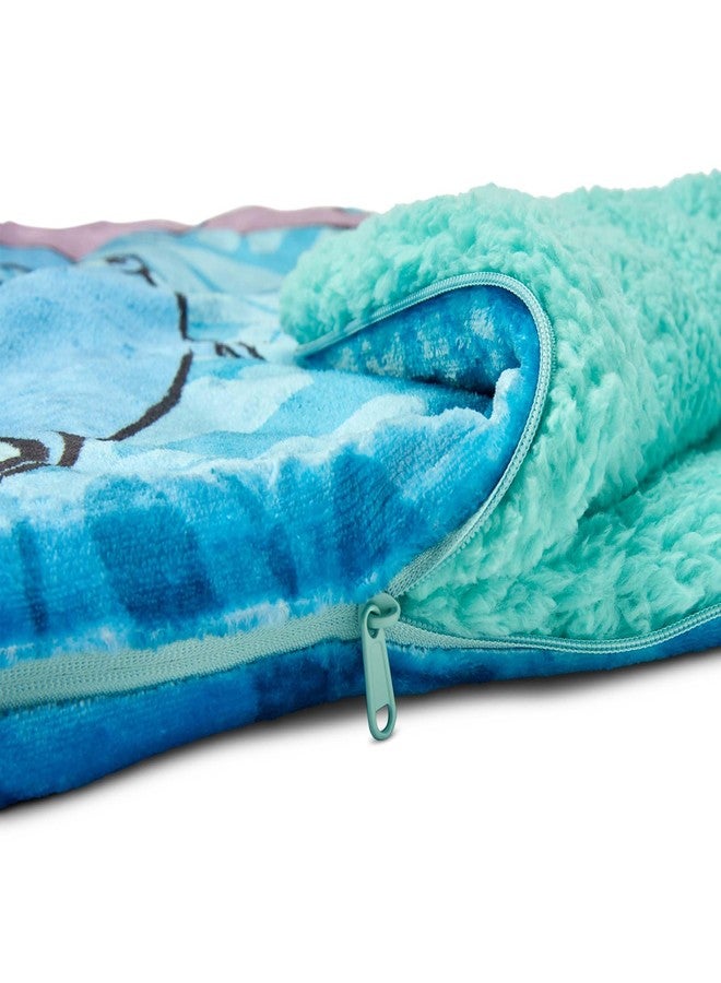 Northwest Lilo and Stitch Cloud Sherpa Slumber Bag, 27" x 56", Big Smiles - Image 5