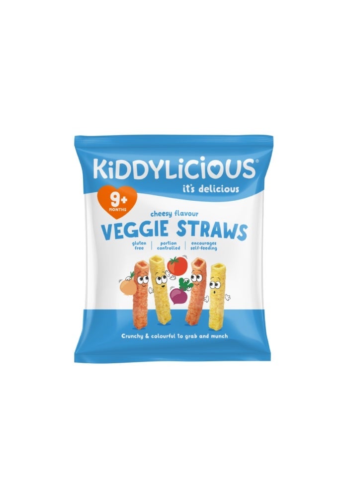 Veggie Straws, Cheesy Flavour - 12g, UK