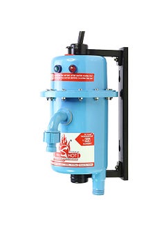 Mr.SHOT MrSHOT Classic Instant Running Water Heater Made of first class ABS plastic Auto Cut Off and Manual Reset Thermostat 3000W ISI Certified BLUE  - Image 1