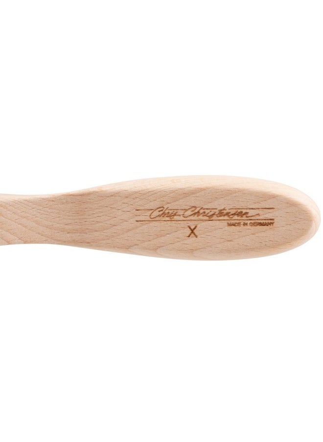 Chris Christensen Chris Christensen Mark X Slicker Brush, Groom Like a Professinal, Stainless Steel Pins, Lightweight Beech Wood Body, Ground and Polished Tips, Tiny  - Image 4