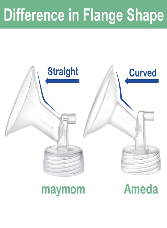 Maymom Pump Parts Compatible with Ameda MYA Pump/Ameda MYA Pro 28mm Flange Valve Tube Backflow Protector Not Original Ameda MYA Pump Parts Ameda MYA Flange Ameda MYA Valve Ameda MYA Bottle; - Image 5
