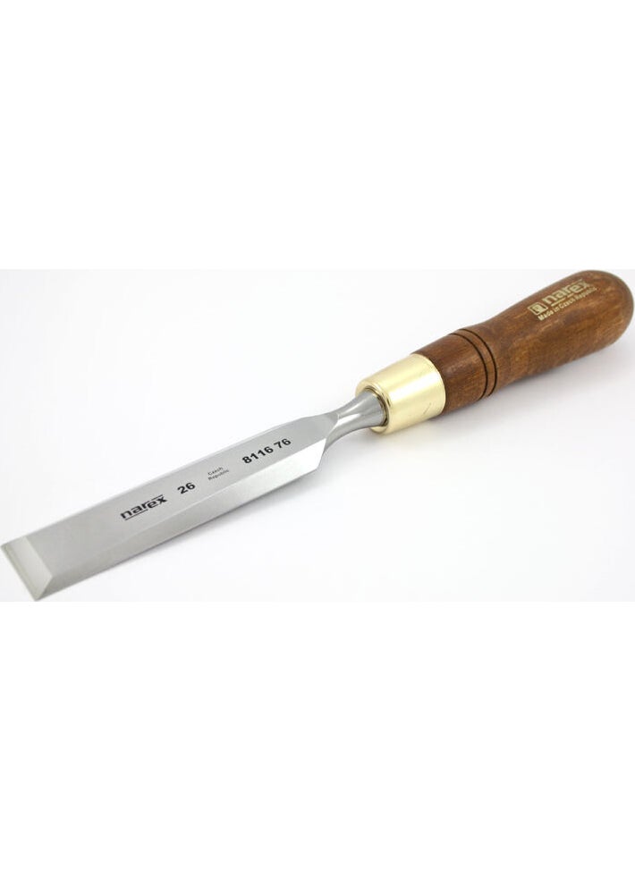 NAREX 811676 Premium Polished Carpenter's Flat Chisel 26 Mm  - Image 1