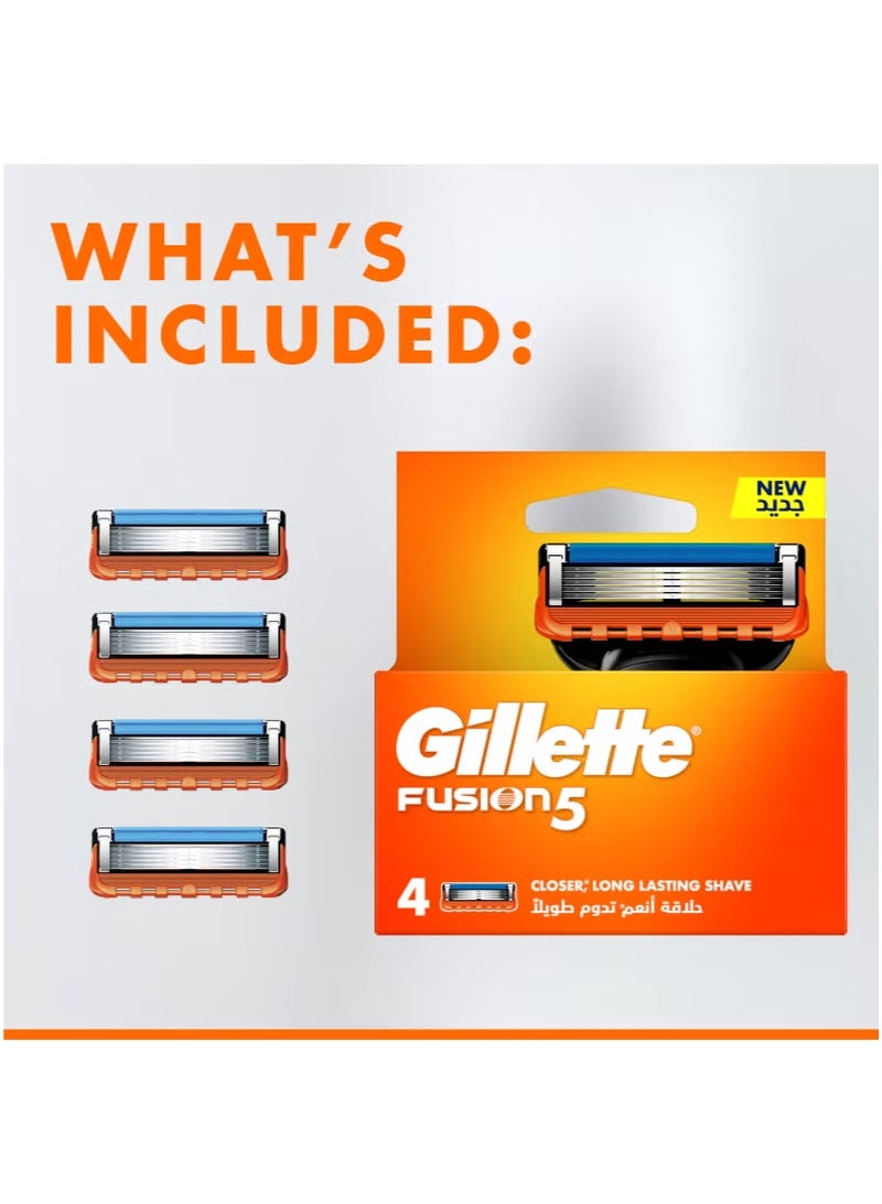 شفرات جيليت فيوجن للرجال x4 - Image 4