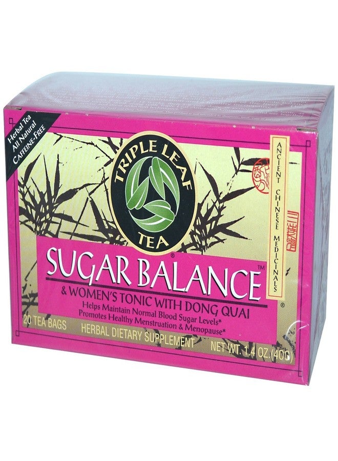 Triple Leaf Tea Sugar Balance Women's Tonic Tea 20 BAG - Image 3