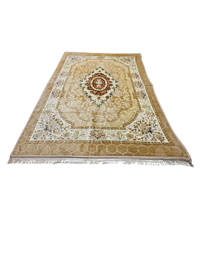 SMART HOME ground seating mat with a 3D pattern for trips, camping, hiking, and land, heritage rug, size 200X300 cm - Image 1