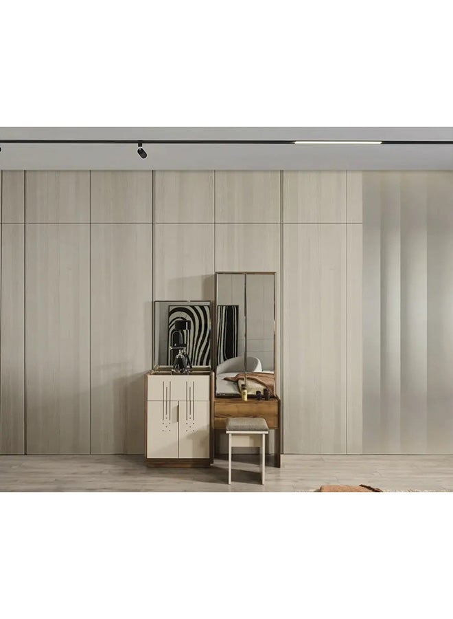 MK Kabbani Furniture Damila 8 PC FULL BEDROOM SET - 180*200 CM WITH WARDROBE  - Image 3