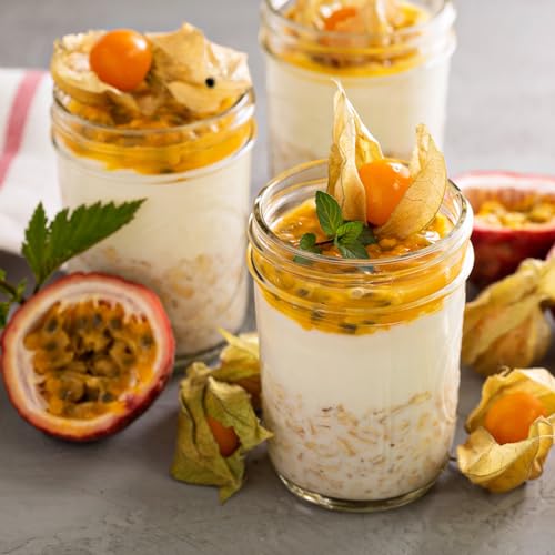 SPANLA Mason Jars 8 oz, 24 Pack Canning jars 8 oz Jelly Jars With Regular Lids and Bands, Half Pint Glass Jars Ideal for Jam, Honey, Wedding Favors, Shower Favors - Image 3