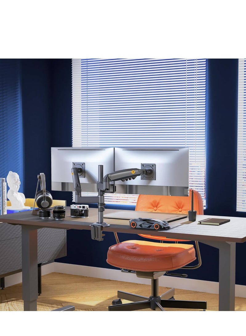 NB ERGONOMIC NB North bayou Dual Monitor Desk Mount Stand Full Motion Swivel Computer Monitor Arm (H180) - Image 5