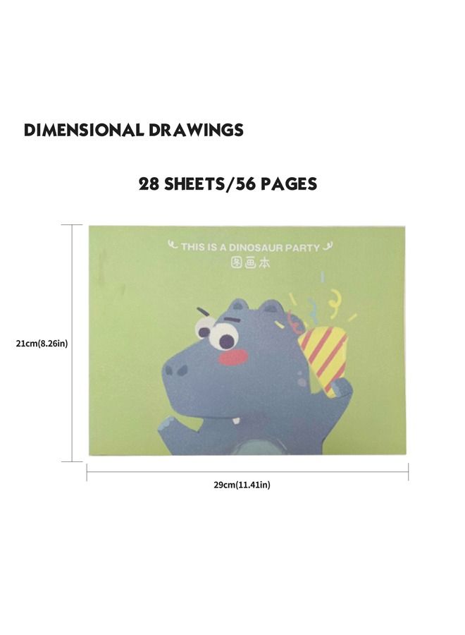 XIANGYU A4 Sketchbook Painting Pad Portable Drawing Notebook Kids Coloring Books Art for Artist  - Image 5