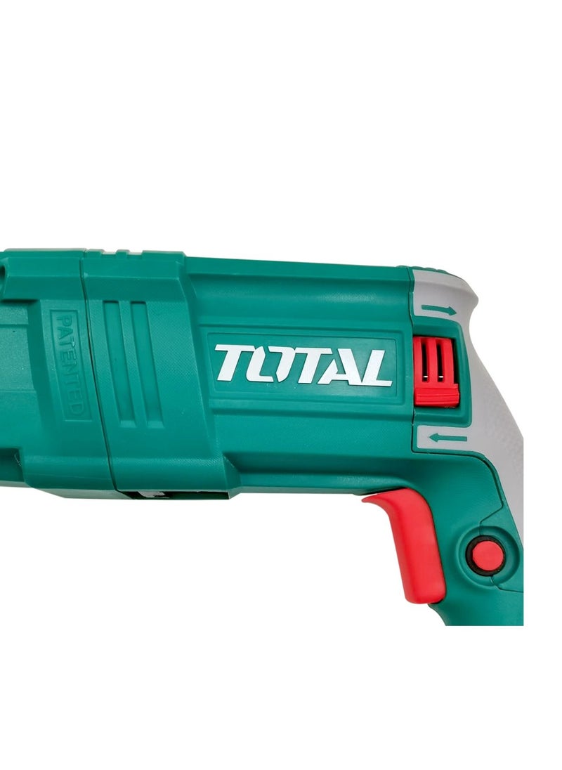 TOTAL - TOTAL 800 W Rotary Hammer Drilling machine and Tool Accessories Set 220-240V - Image 1