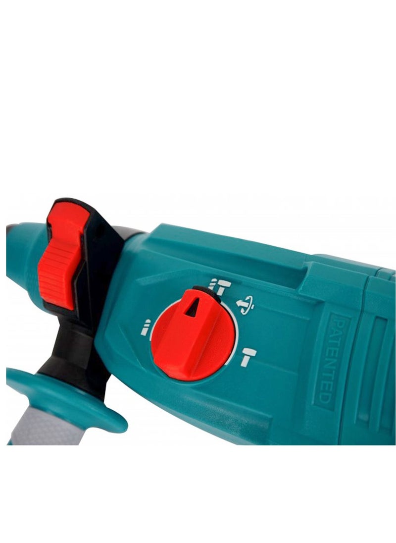 TOTAL - TOTAL 800 W Rotary Hammer Drilling machine and Tool Accessories Set 220-240V - Image 1