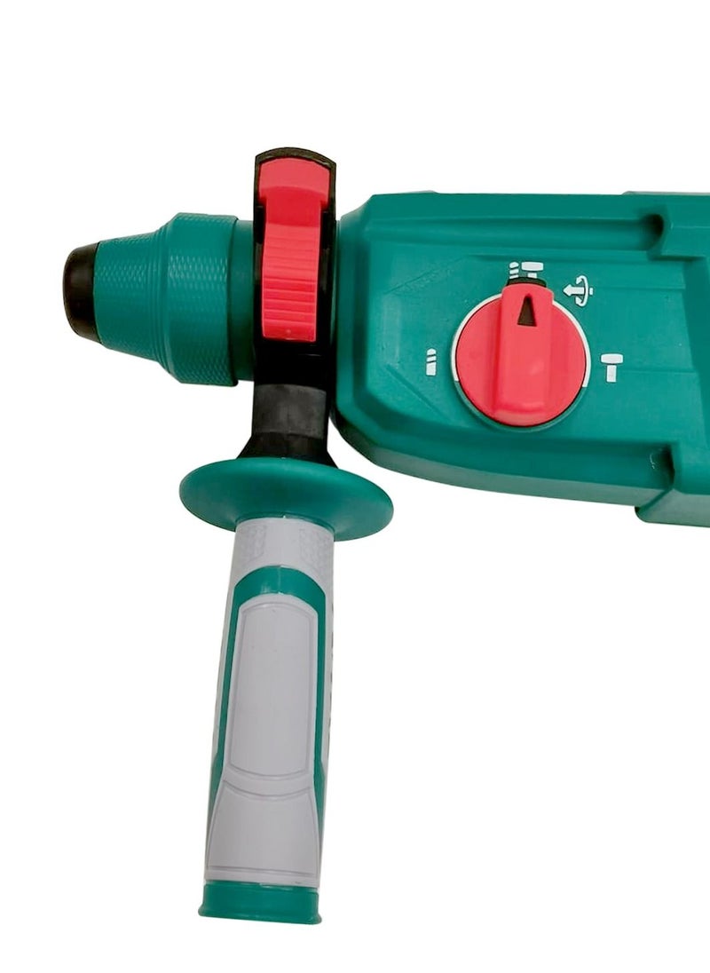 TOTAL - TOTAL 800 W Rotary Hammer Drilling machine and Tool Accessories Set 220-240V - Image 1
