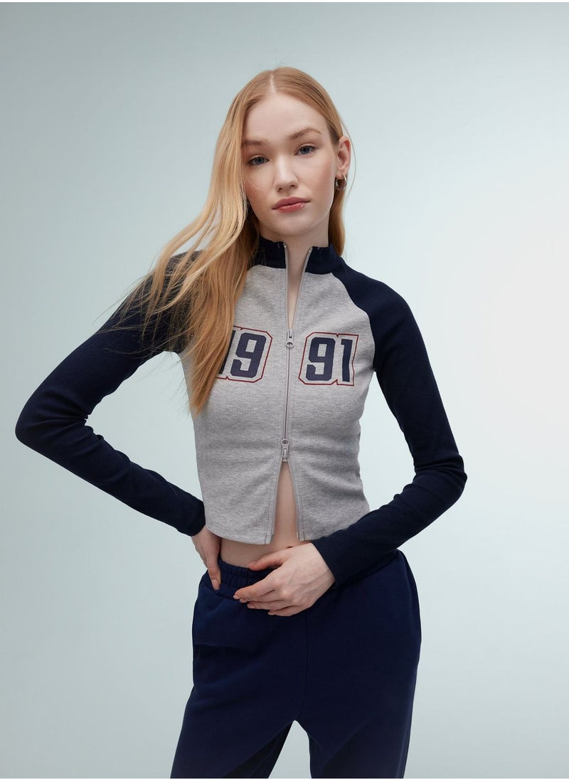 DeFacto - Slim Fit Crew Neck Camisole Cardigan - Image 1