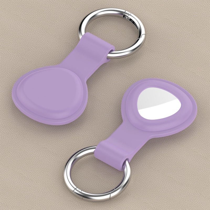 غطاء حامي ضد الصدمات مضاد للضياع بلون النبيذ الأحمر لأجهزة التتبع - Image 5